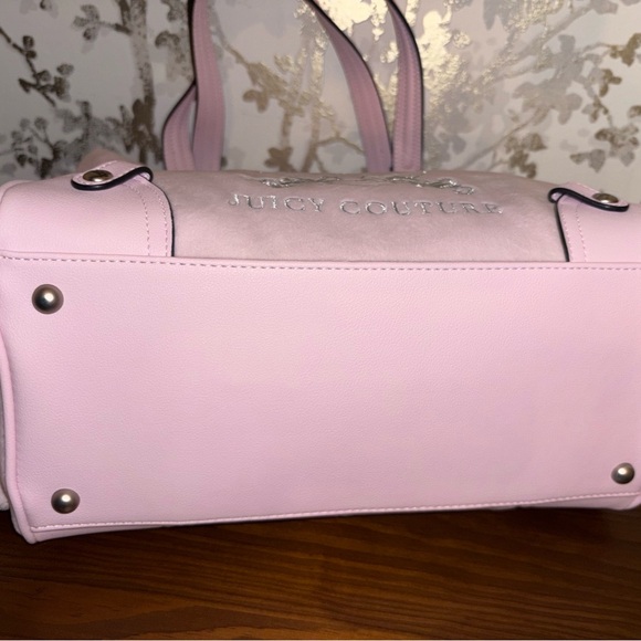 Juicy Couture Light Pink Daydreamer Tote with Silver Accents - Picture 7 of 7